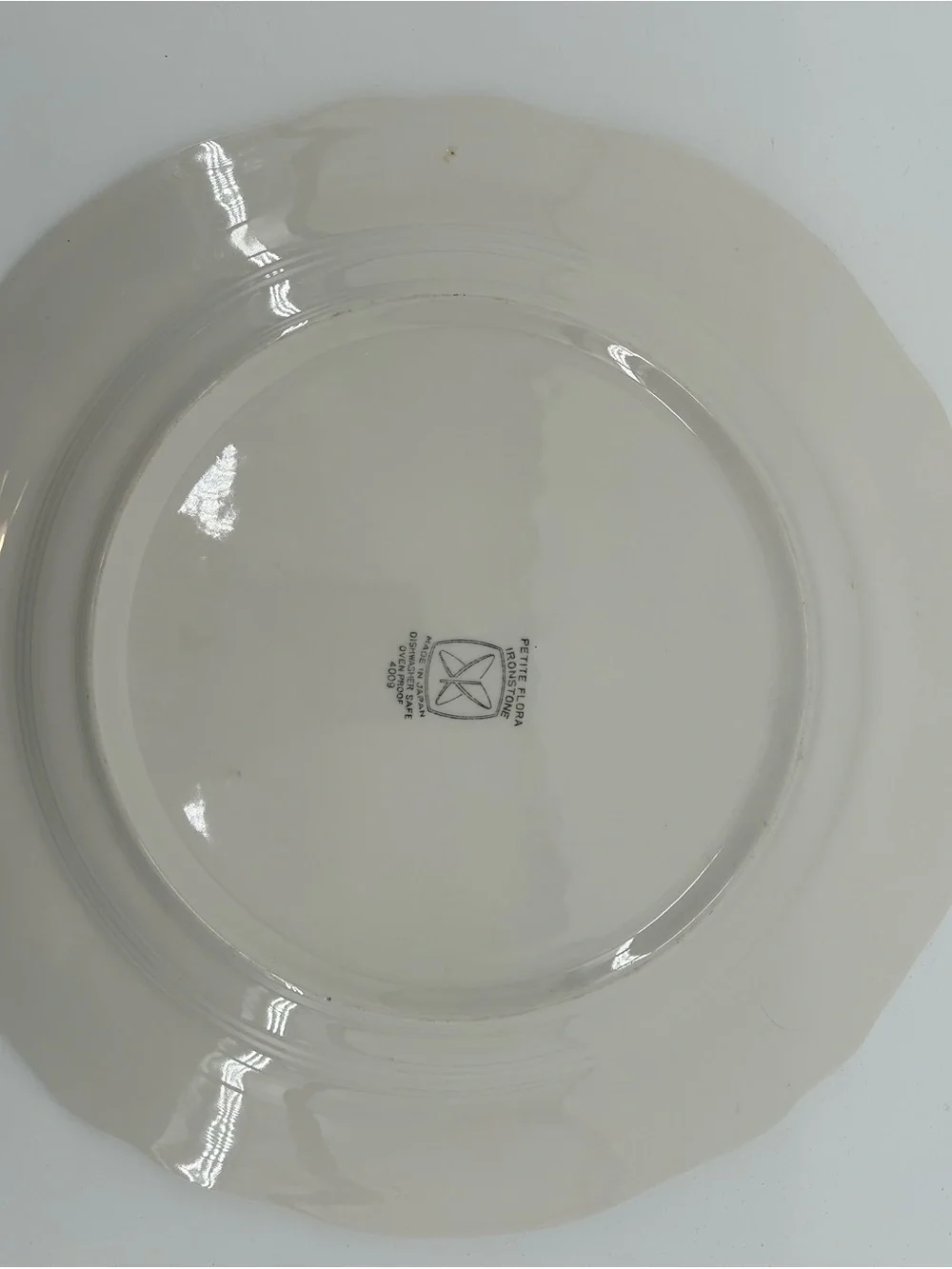 Petite Flora Ironstone serving platter